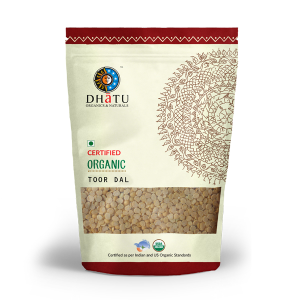 Organic Toor Dal Front