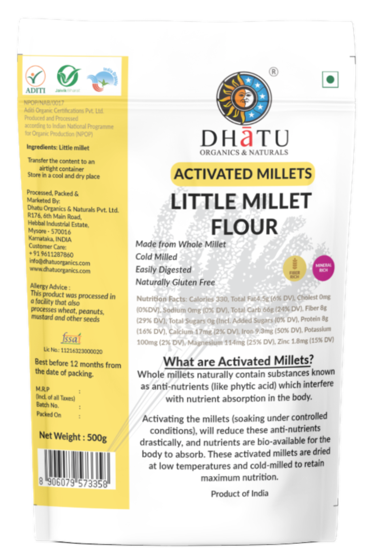 Activated Little Millet
