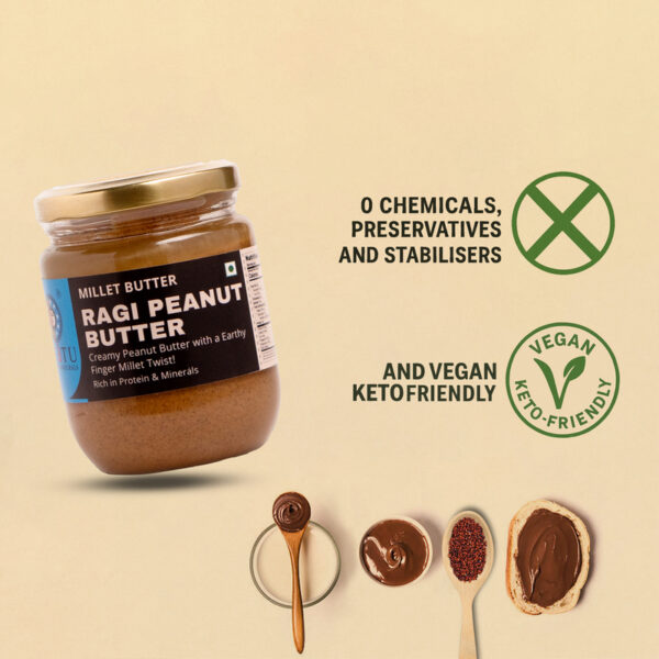 Organic Ragi Peanut Butter