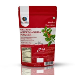 Organic Ashwagandha Powder 100g