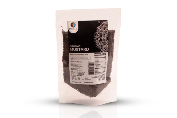 Organic Mustard Black 100G