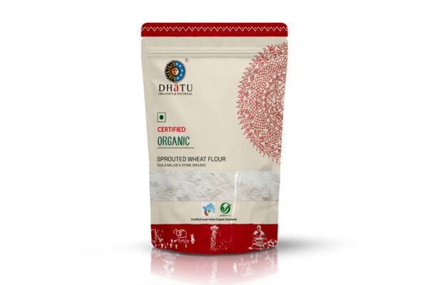 Organic Sprouted Wheat Flour 500G | Living Food | Improved Digestion