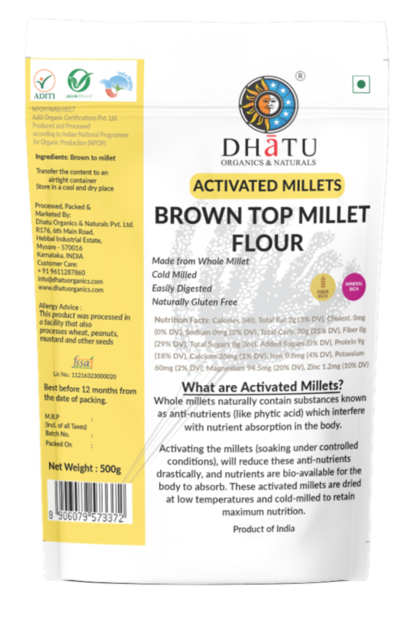 Activated Browntop Flour Mockup