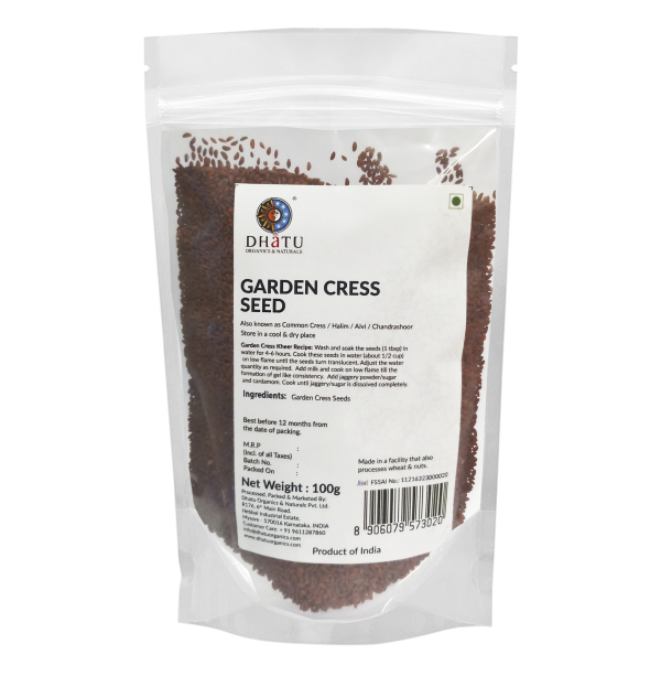 Garden Cress Seeds 100G