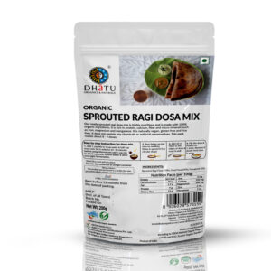 sprouted ragi dosa mix