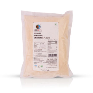 Organic Sprouted green pea flour 500g