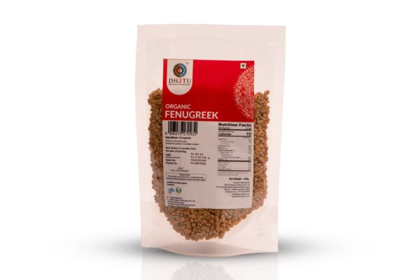 Organic Fenugreek Whole 100G